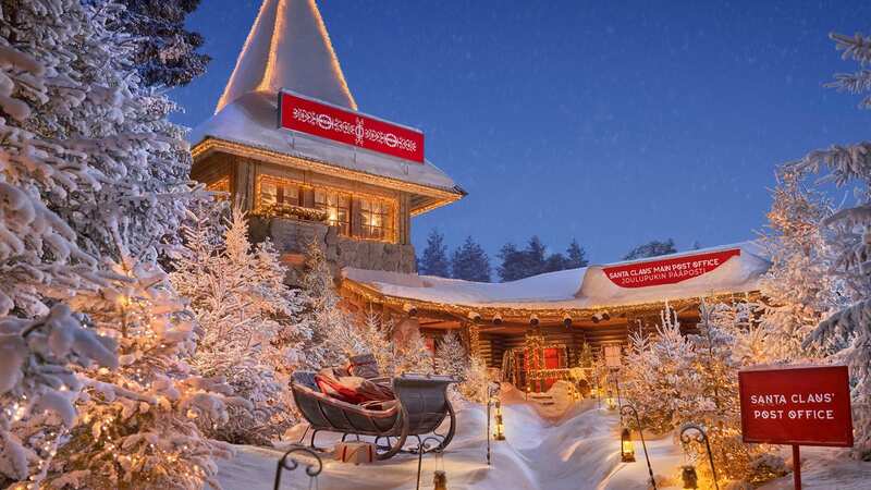 You can visit Santa and his elves in Lapland