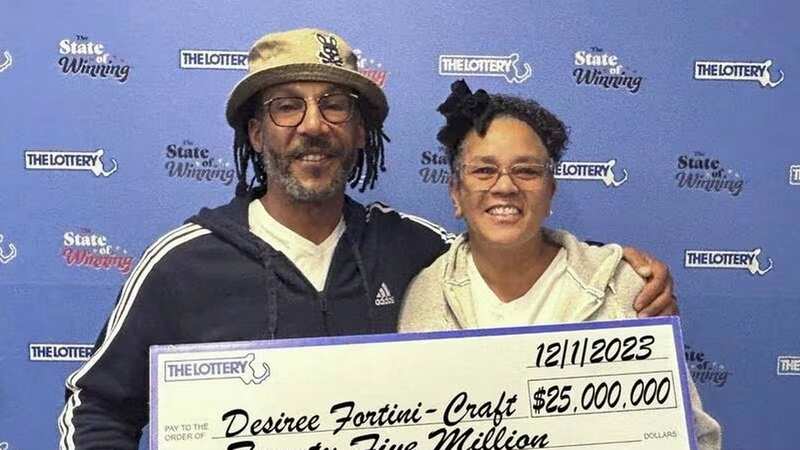 Desiree Fortini-Craft became the third grand prize winner in the Massachusetts State Lottery’s Billion Dollar Extravaganza (Image: Massachusetts State Lottery Commission)