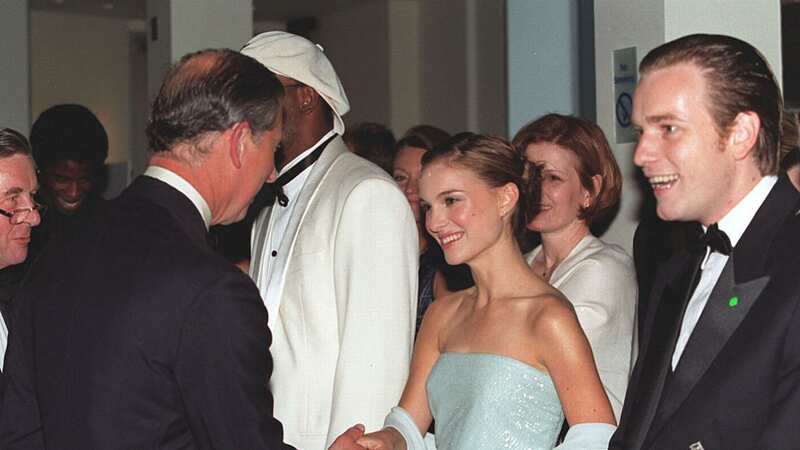 Natalie shaking hands with then-Prince Charles in 1999 (Image: Getty Images)