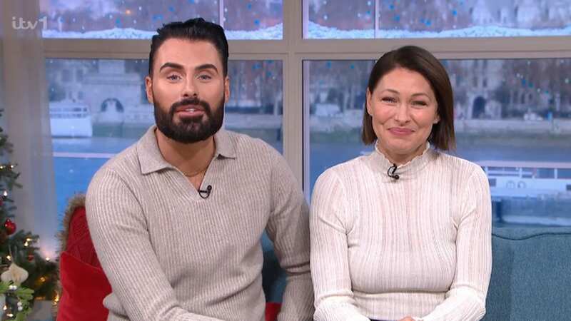 Emma Willis presenting This Morning with Rylan Clark (Image: ITV)