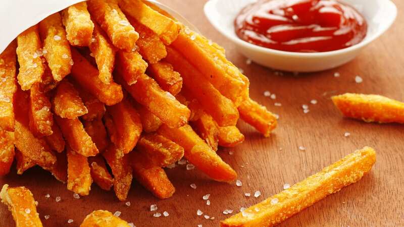 A food blogger has shared the secret to getting perfectly crispy sweet potato fries (stock photo) (Image: Getty Images)