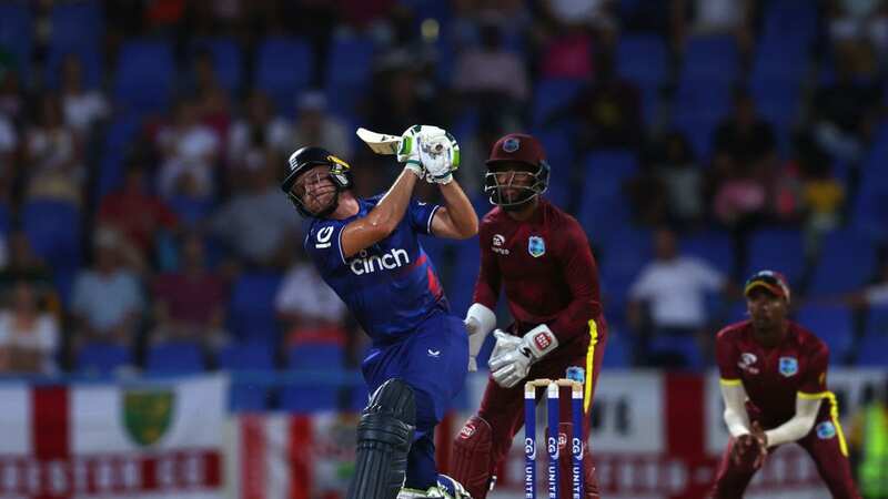 Jos Buttler hit an unbeaten half century as England levelled the series with West Indies