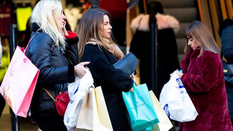 Four in 10 Christmas shoppers expect to exceed their spending budget this holiday season (Image: SWNS)