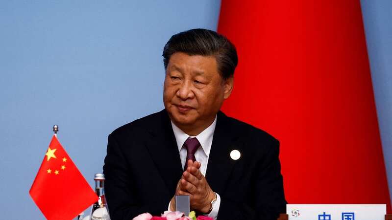 Chinese President Xi Jinping has been accused of launching a "Stalin-like" purge (Image: POOL/AFP via Getty Images)