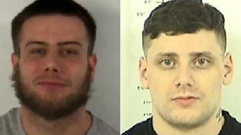 Escapee Benjamin Pownall has convictions for robbery as well as weapons and driving offences (Image: Derbyshire Police)