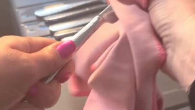 Polish with a lint free cloth after soaking (Image: lynsey_queenofclean/Instagram)