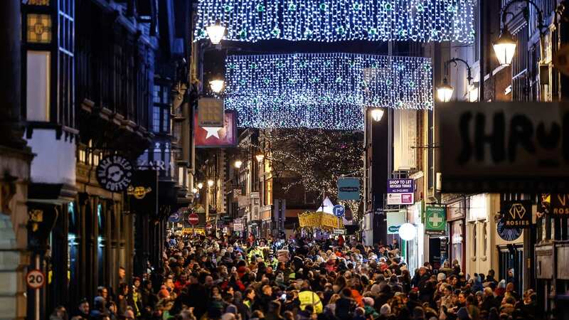 Towns and cities across the country have cancelled their Christmas light switch on, unlike Chester (Image: Pete Stonier / Cheshire Live)