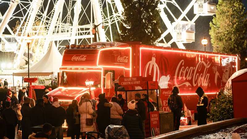 The latest tour stop for the Coca-Cola Christmas truck has been announced (Image: Manchester Evening News)
