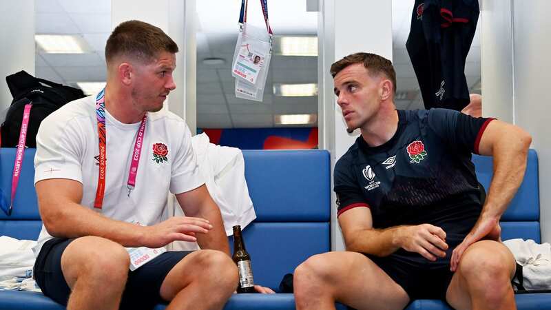 Ford and Owen Farrell compare notes after England