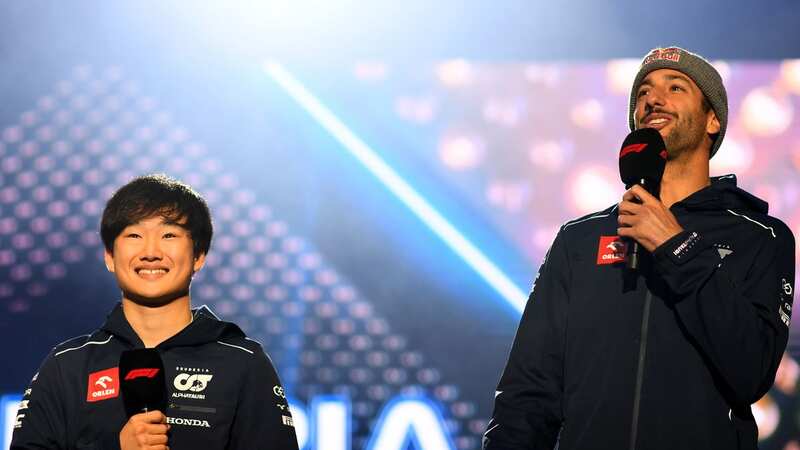 Yuki Tsunoda and Daniel Ricciardo form an unusually experienced AlphaTauri driver line-up (Image: Getty Images)