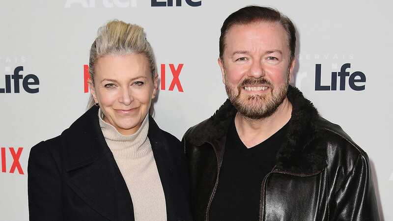 Ricky Gervais has been with Jane since they met at university in the 1980s