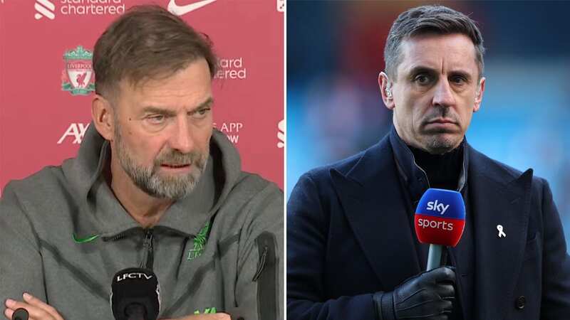 Jurgen Klopp responds to Gary Neville theory over Liverpool title chances