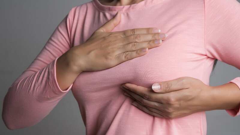 Most people know that finding a lump in their breast could be a warning sign of cancer but fewer are familiar with other signs of the disease (Image: Getty Images/iStockphoto)