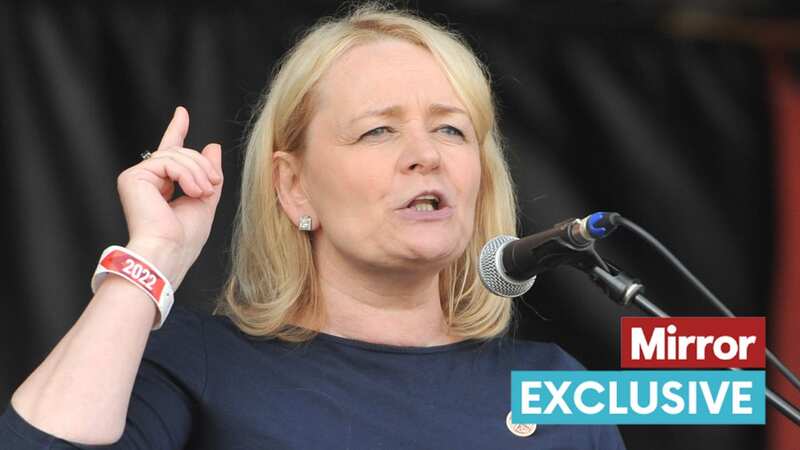 Sharon Graham said the new law amounted to a "war on workers" (Image: Coventry Live/Tristan Potter)