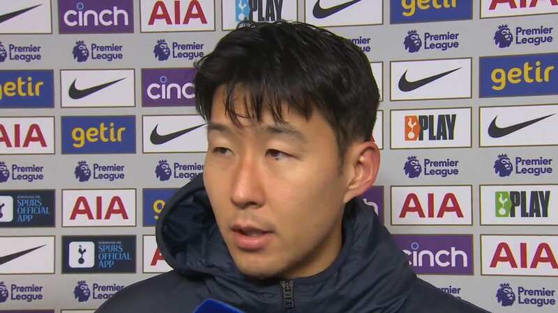 Son Heung-min has told his Tottenham team-mates that they must start to be more clinical in attack (Image: Prime Video)