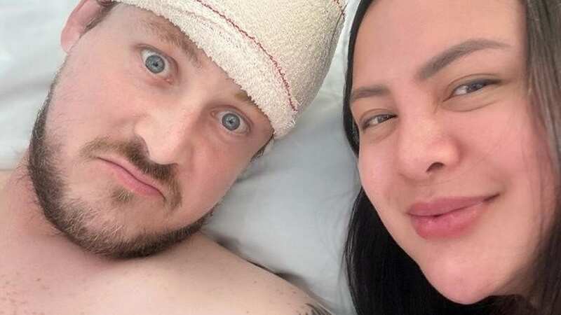 Sam was given just weeks to live and is now raising funds for alternative treatments (Image: Brain Tumour Research / SWNS)