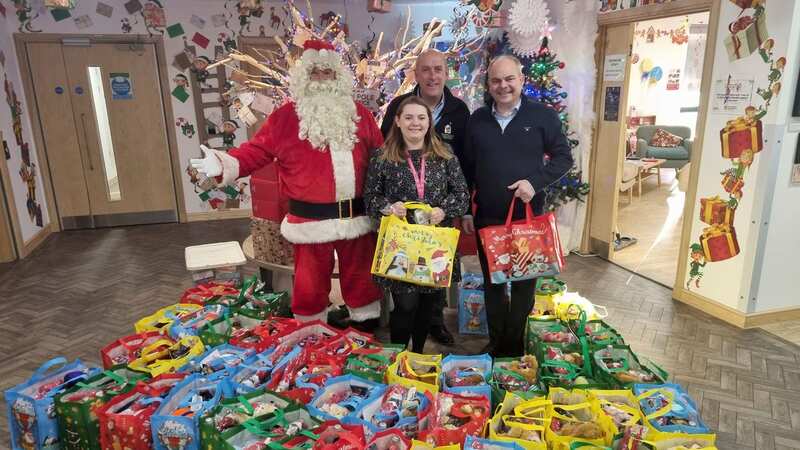 Courtney Hughes reckons his Secret Santa charity has helped more than 10,000 people over the years (Image: DAILY MIRROR)