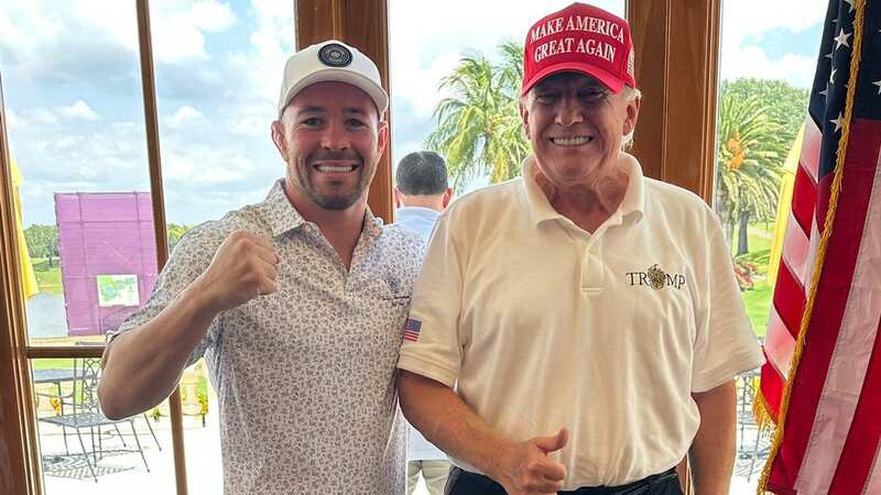 Colby Covington has been coached by Donald Trump for UFC world title fight