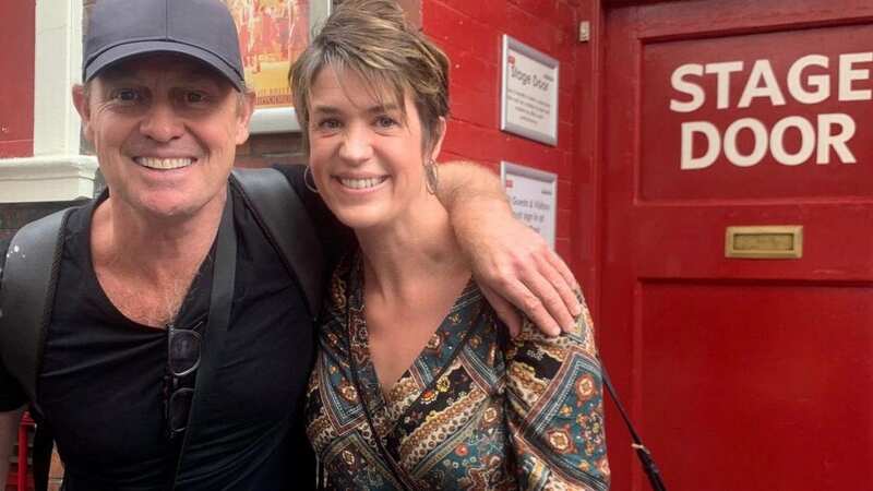 Emma now has dozens of selfies with Jason Donovan, has attended more than 60 of his shows (Image: Emma Charlesworth / SWNS)