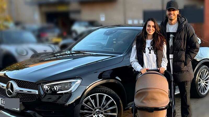Clelia Theodorou looked over the moon as she posed with her new wheels (Image: Instagram)