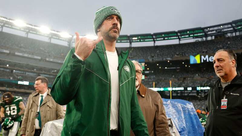 Aaron Rodgers could return even sooner than expected as the New York Jets kept their slim chance of reaching the playoffs alive (Image: Al Bello/Getty Images)