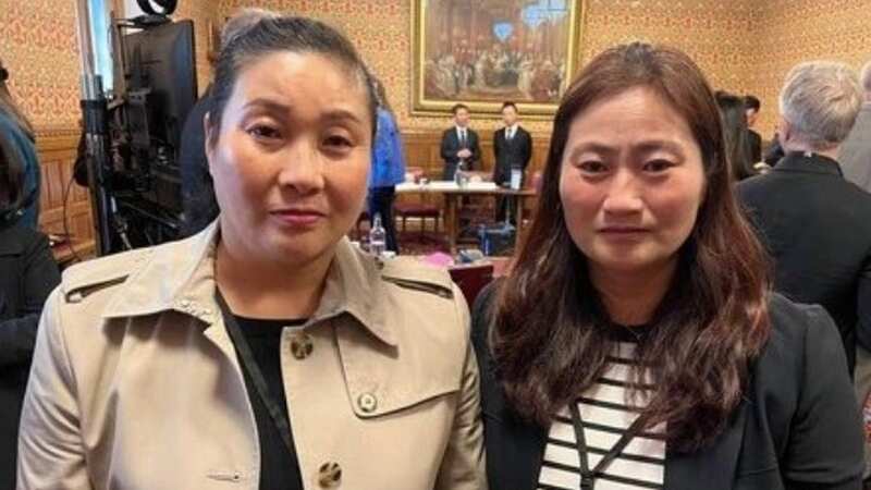 Kim Kyu-li (right) with her older sister. Their younger sister Cheol-ok is missing in North Korea (Image: https://www.telegraph.co.uk/world-news/2023/12/10/kyu-li-sister-cheol-ok-escape-north-korea-china-de)