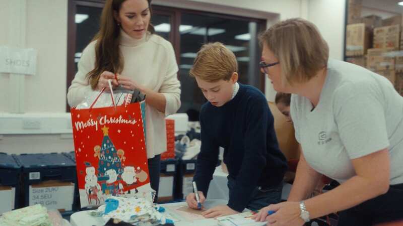 Touching moment Kate gives Prince George important advice on becoming king