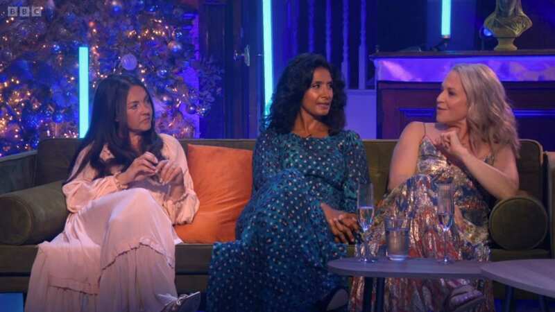 Tonight, the Six women at the heart of the big Christmas death storyline on EastEnders sat down to discuss the murder and who the killer might be - before they dropped a new clue about the flashforward scene (Image: BBC)