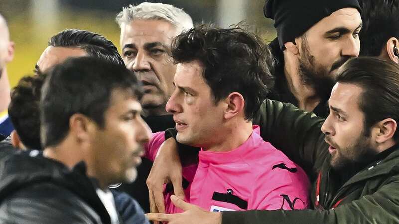 Brutal attack on Champions League referee sees football matches suspended