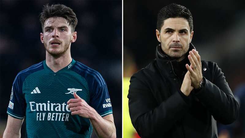 Mikel Arteta admits to Declan Rice "emergency" plan as Arsenal held by PSV