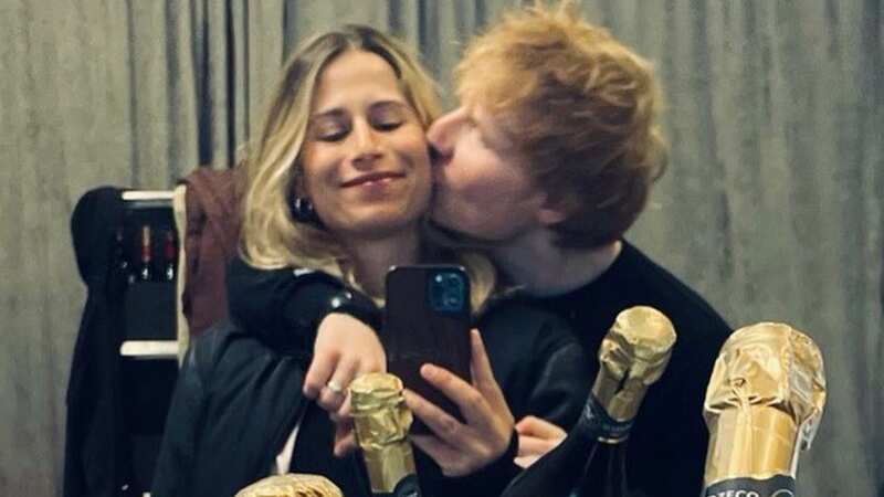 Ed Sheeran posts rare photo with wife after after admitting 