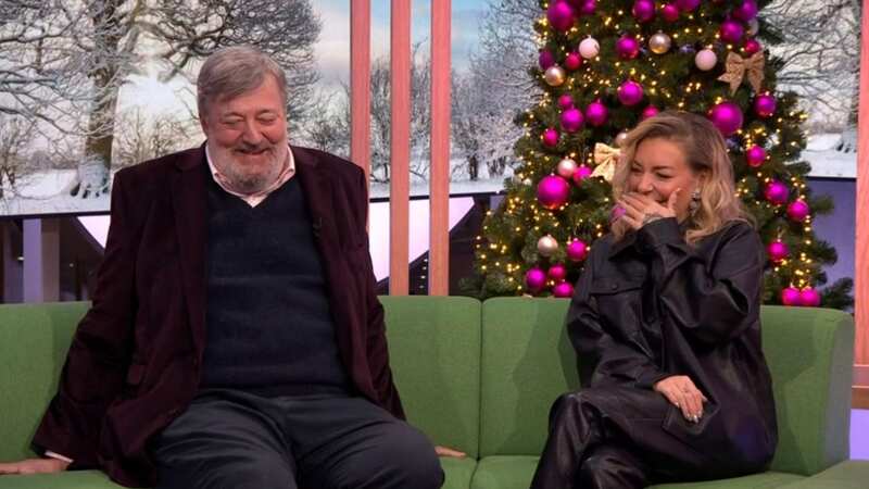 The One Show in shambles as Sheridan Smith and Stephen Fry get stuck in lift (Image: BBC)
