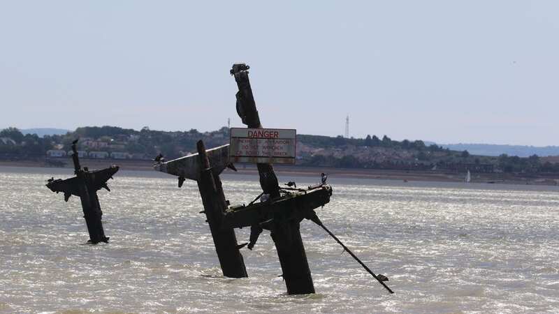 The SS Richard Montgomery was wrecked on the Nore sandbank in the Thames Estuary in 1944 (Image: Credit: Christophe Trouillard via Pen News)
