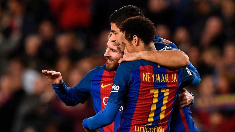 Lionel Messi and Luis Suarez won the Champions League with Barcelona in 2015 (Image: Quality Sport Images/Getty Images)