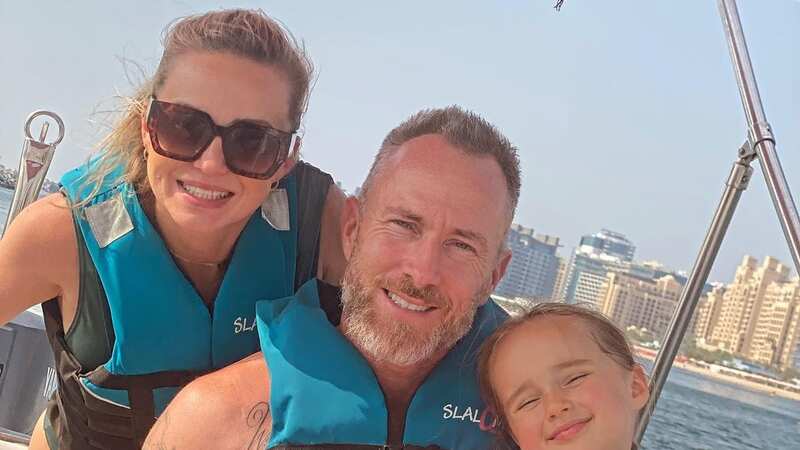 James and Ola Jordan with daughter Ella (Image: Instagram/@jamesjordan1978)