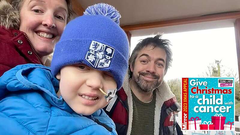 Phil Gidman and Nicola Smith with their son Nate