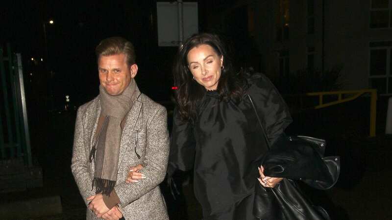 Jeff Brazier, his wife and son arrive to support Bobby in the Strictly final