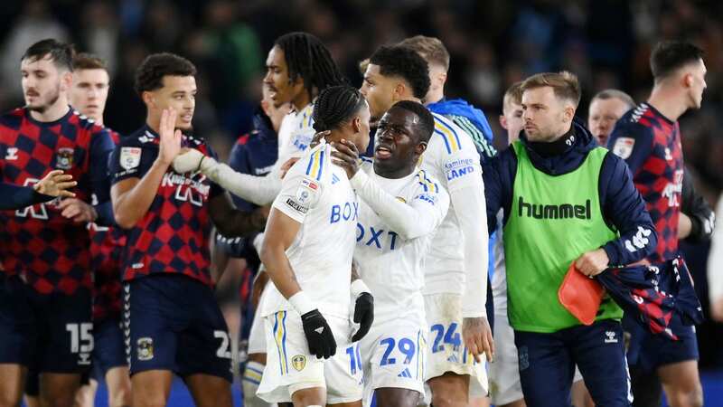There were ugly post-match scenes at Elland Road (Image: Getty Images)