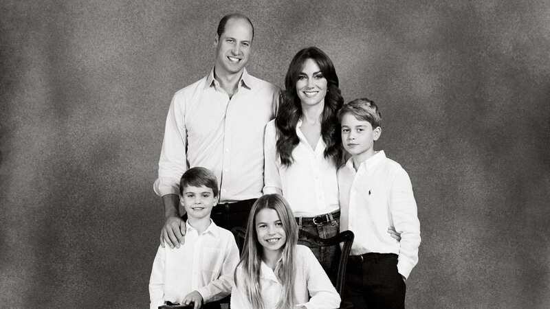 The photograph, which features on Their Royal Highnesses’ Christmas card this year, was taken by the photographer Josh Shinner