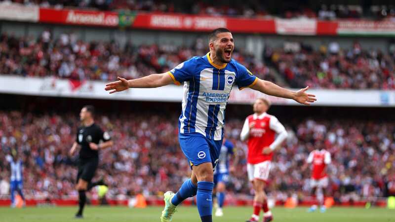 Arsenal were beaten by Brighton at the Emirates in May (Image: (Photo by Julian Finney/Getty Images))