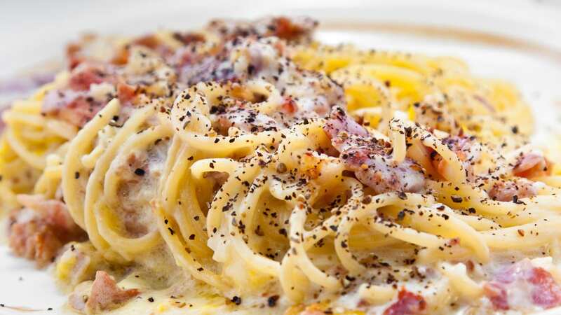 You can make a truly authentic spaghetti carbonara with no cream at all (stock image) (Image: Getty Images)
