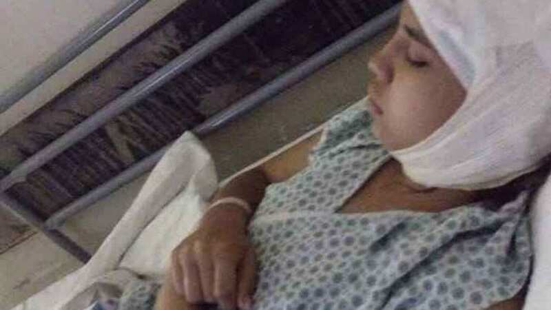 Heloisa Cristina Heliodoro before the horrific accident (Image: CEN)