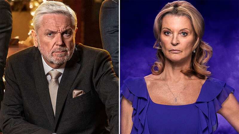 Kathy Beale star Gillian Taylforth has seemingly let slip a clue that Rocky Cotton dies this Christmas in huge scenes - as one (or more) of The Six turn to murder this festive season (Image: BBC)
