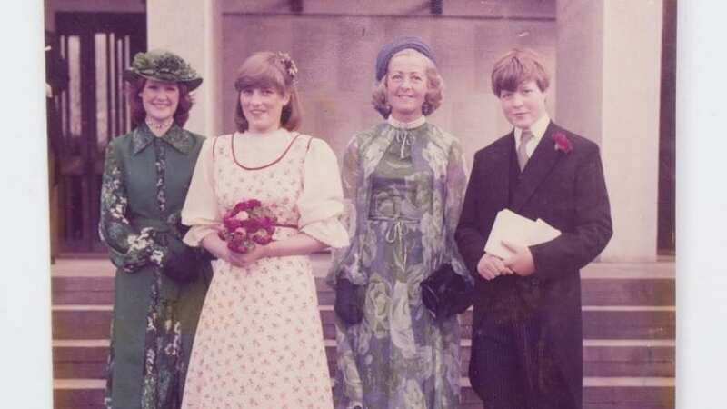 The photo of a 16 year-old Princess Diana as a bridesmaid at her sister