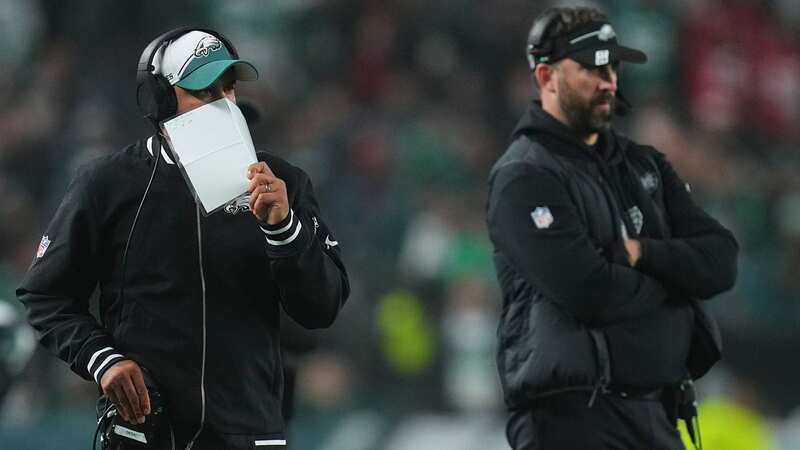Philadelphia Eagles defensive coordinator Sean Desai will no longer be next to coach Nick Sirianni on the sideline this season (Image: Mitchell Leff/Getty Images)