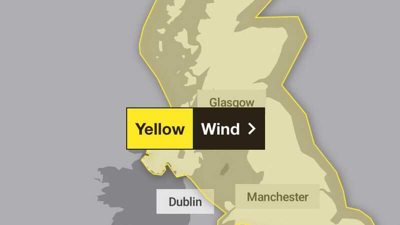 Met Office issues huge 600-mile long UK weather warning for 80mph winds