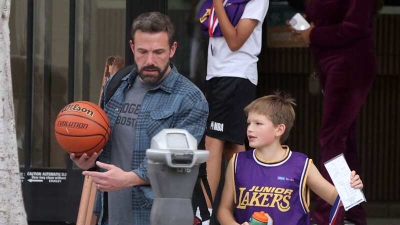 Ben and his son both love basketball