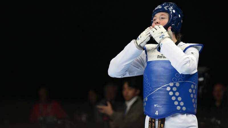 Rebecca McGowan in the World Taekwondo Grand Prix Final (Image: Getty Images)