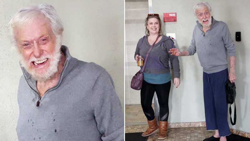 Actor Dick Van Dyke appeared in good health as he headed out to the gym before his 98th birthday