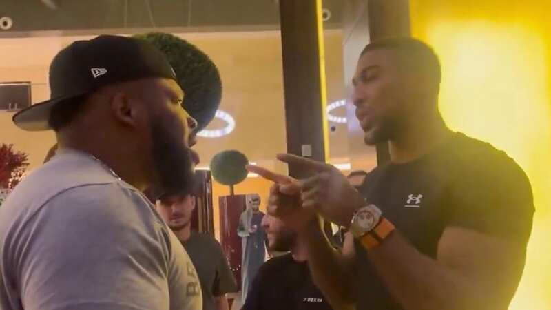 Anthony Joshua has last laugh after being confronted by Jarrell Miller